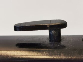 Preussen, Seitengewehr M1884/98 , Kammerstück mit ausgeschliffener Säge, wohl als Ausgehstück vercromt
