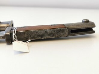 Reichswehr, 1920 in die Kammer übernommenes preussisches Seitengewehr M1884/98 von 1915