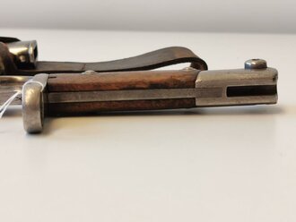 Argentinien Bajonett Modell Mauser 1909. Nummerngleiches Stück in gutem Zustand