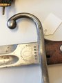 Argentinien Bajonett Modell Mauser 1909. Nummerngleiches Stück in gutem Zustand