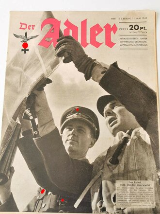 Der Adler "Der Feind wird ständig überwacht", Heft Nr. 10, 11. Mai 1943