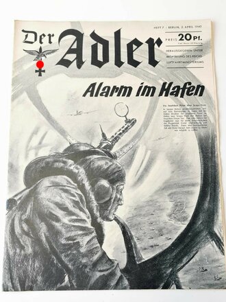 Der Adler "Alarm im Hafen", Heft Nr. 7, 2....