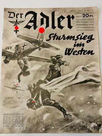 Der Adler "Sturmsieg im Westen", Heft Nr. 11, 28. Mai 1940