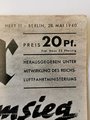 Der Adler "Sturmsieg im Westen", Heft Nr. 11, 28. Mai 1940