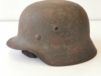 Heer, Stahlhelm Modell 1940. Zusammengehöriges...