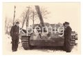 Jagdpanzer IV mit Besatzung, Maße 6 x 9 cm