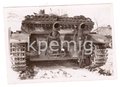 Heck eines Jagdpanzers IV, Maße 6 x 9 cm