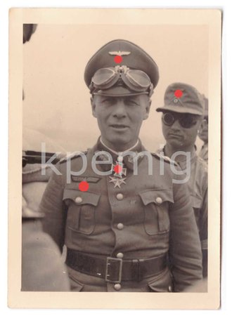 Aufnahme des Generalfeldmarschalls Rommel in Afrika,...