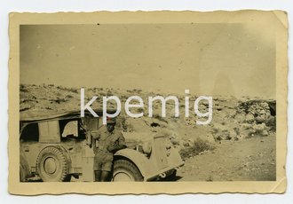 Heeres PKW in Afrika, Maße 6 x 9 cm