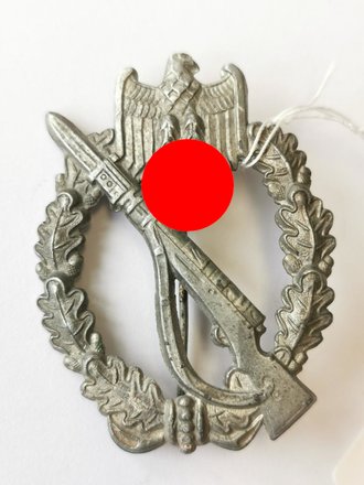 Infanterie Sturmabzeichen in Silber, Hersteller LCE Franke  Co., Feinzink