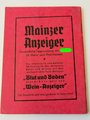 "Feier- und Kampflieder der NSDAP", undatiert, 39 Seiten