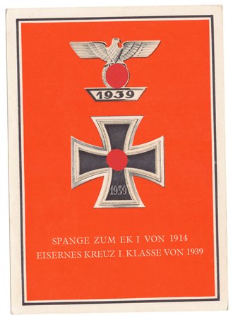 "Spange zum EK I von 1914 Eisernes Kreuz I. Klasse...