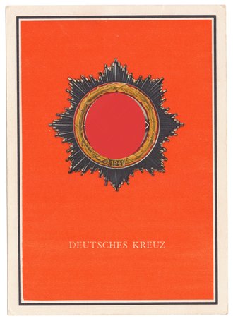 "Deutsches Kreuz" Postkarte