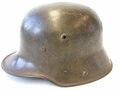 1.Weltkrieg Stahlhelm Si66. Originallack, in allen Teilen originales Stück