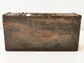 1.Weltkrieg , Patronenkasten aus Holz für MG08 und MG08/15. Originallack