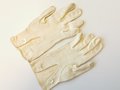 Kaiserreich, Paar weisse Handschuhe für Offiziere in gutem Zustand