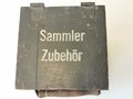 Transportbehälter für "Sammler Zubehör" datiert 1941. Guter Zustand, Originallack