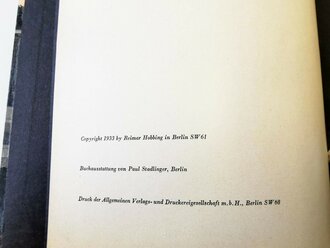 "Nürnberg 1933 " Der erste Reichstag der geeinten deutschen Nation. 111 Seiten, Einband bestossen, sonst guter Zustand