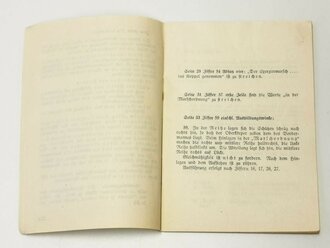 "SA der NSDAP, Deckblatt Nr. 1 zu den Ausbildungs Richtlinien für...." datiert 1941 , etwa 20 Blatt