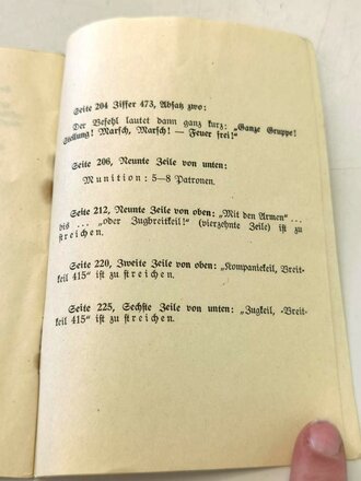 "SA der NSDAP, Deckblatt Nr. 1 zu den Ausbildungs Richtlinien für...." datiert 1941 , etwa 20 Blatt