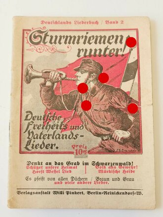 Deutschlands Liederbuch Band 2 " Sturmriemen...