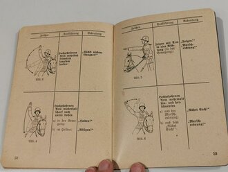 H.Dv.465/1 "Fahrvorschrift"  Heft 1 " Allgemeine Grundsätze der Fahrausbildung" Berlin 1941 mit 54 Seiten