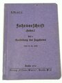 H.Dv.465/2 "Fahrvorschrift"  Heft 2 " Ausbildung des Jungpferdes" Berlin 1936 mit 25 Seiten