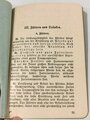 H.Dv.11/1 "Das Truppenpferd"  Heft 1 " Pferdepflege, Stallpflege, Füttern und Tränken" Berlin 1937 mit 71 Seiten