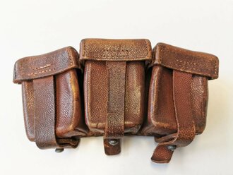 1. Weltkrieg Patronentasche, getragenes Stück,...