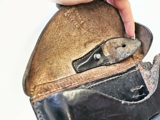 Koffertasche P08 datiert 1941, getragenes Stück