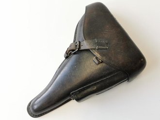 Koffertasche P08 Wehrmacht datiert 1942. Getragenes Stück in gutem Zustand