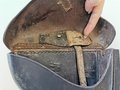 Koffertasche P08 Wehrmacht datiert 1942. Getragenes Stück in gutem Zustand