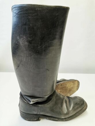 Wehrmacht, Paar Stiefel für Offiziere. Ungereinigtes Paar, Sohlenlänge 30cm