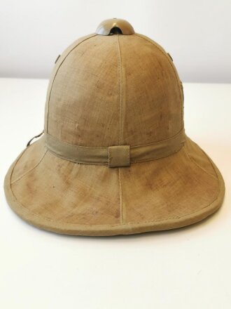 Italien, Tropenhelm Modell 1940, ungetragenes Stück, Kopfgrösse 55