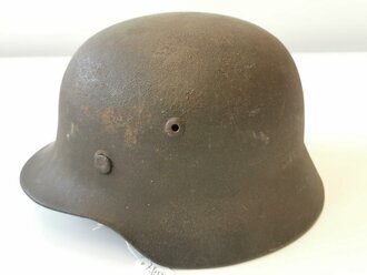 Stahlhelmglocke Wehrmacht Modell 1935, ungereinigtes...