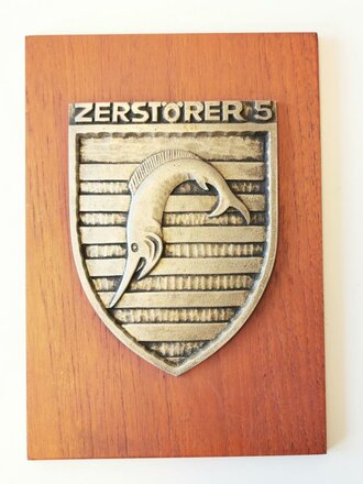 Dekorative Wandtafel "Zerstörer 5",...