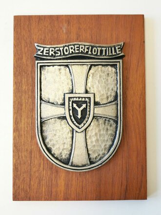 Dekorative Wandtafel "Zerstörerflottille",...