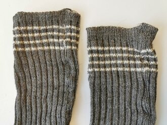 Paar Stricksocken für Angehörige der Wehrmacht,...