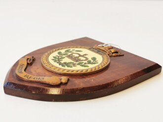 Dekorative Wandtafel "Royal Oak Scutum Regis",...