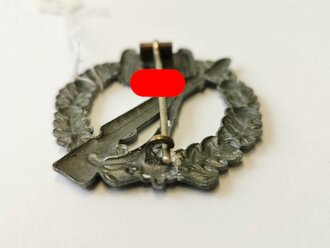 Infanterie Sturmabzeichen in silber, hohl geprägtes Stück, nicht magnetisch