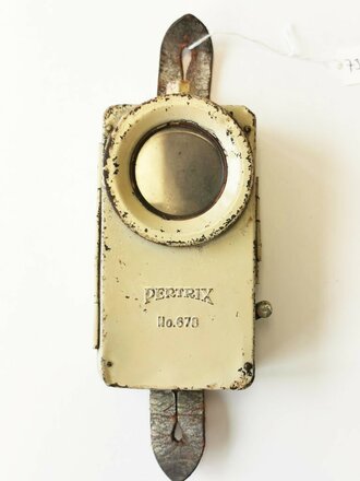 Taschenlampe Pertrix 678, original lackiertes Stück, Funktion nicht geprüft