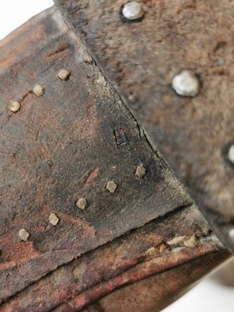 Paar Halbschuhe für Angehörige der Wehrmacht  in Tropenausführung . Getragenes Paar