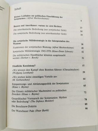 "Militärmacht Sowjetunion - Politik, Waffen und Strategien", 260 Seiten