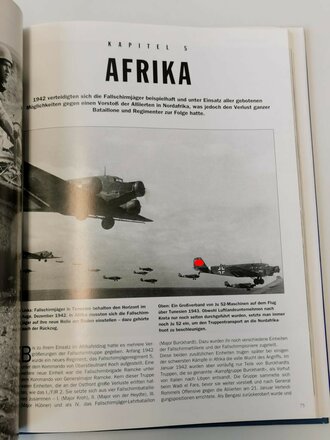 "Fallschirmjäger - die Geschichte der deutschen Luftlandetruppen im Zweiten Weltkrieg", 175 Seiten