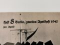 Die Kriegsmarine, Heft 8, zweites Aprilheft 1940, "zum 20. April 1940 "