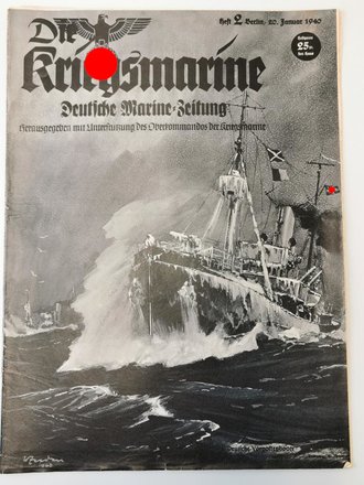 Die Kriegsmarine, Heft 2, 20. Januar 1940, "Die Kriegsmarine im Jahre 1939 "