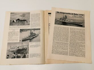 Die Kriegsmarine, Heft 2, 20. Januar 1940, "Die Kriegsmarine im Jahre 1939 "