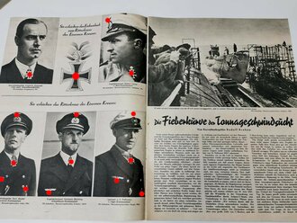 Die Kriegsmarine, Heft 14, zweites Juli - Heft 1943, "Neuem Einsatz entgegen!"