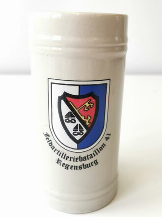 Bierkrug Bundeswehr "Feldartilleriebataillon 41...