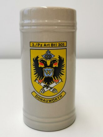 Bierkrug Bundeswehr "3./ Pz Art Vtl 305...